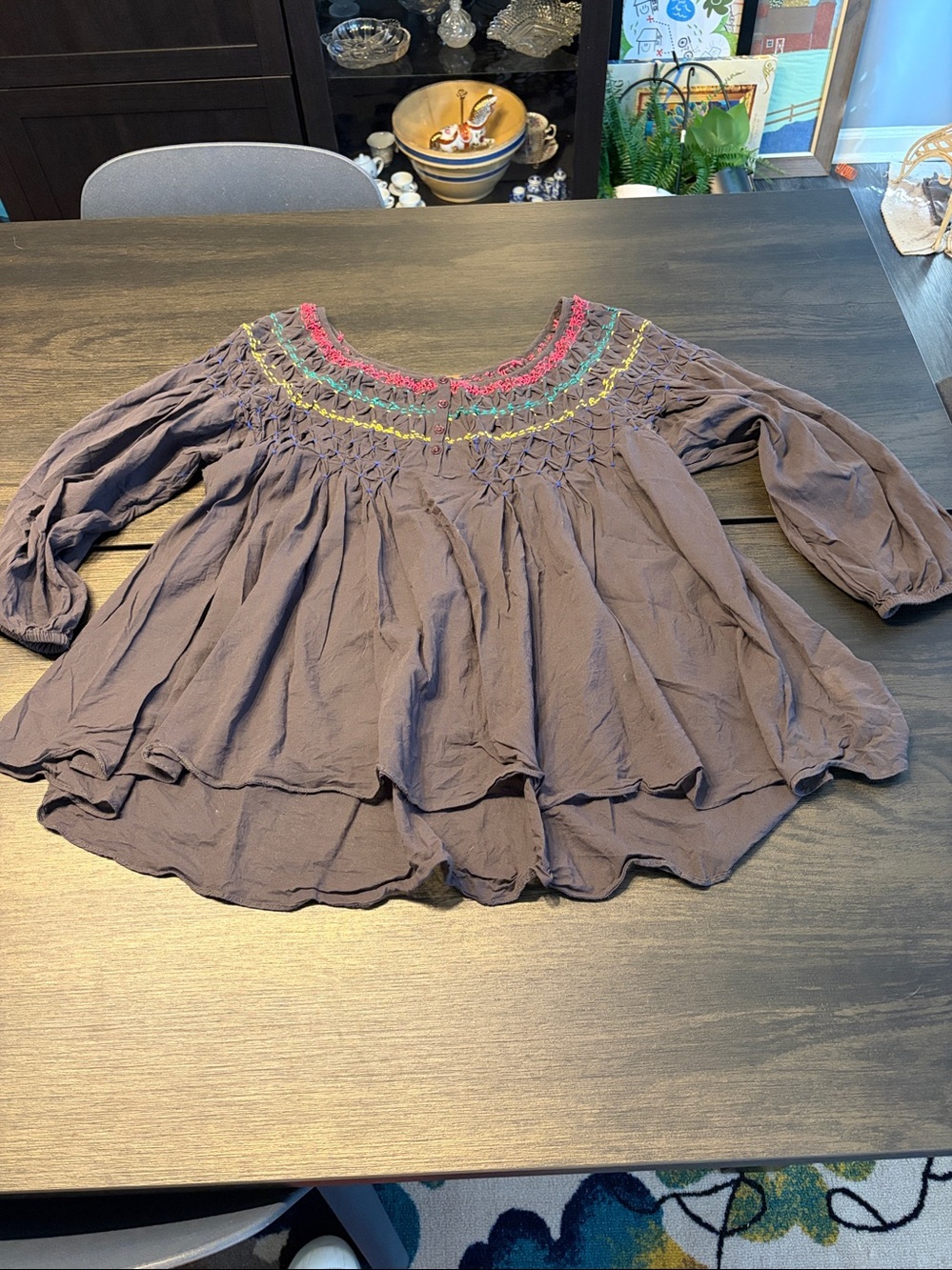 Free People Boho Blouse! Perfect for Festival Season. Size M